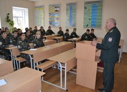 Кафедру військової підготовки  Уманського НУС відвідали гості з Києва