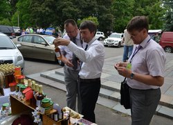Знайомство з виставковими експозиціями