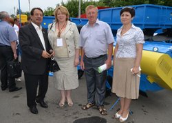Uman National University of Horticulture participated in the International Exhibition AGRO-2013