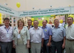 Uman National University of Horticulture participated in the International Exhibition AGRO-2013