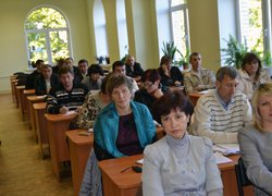 Триває навчання сільських і селищних голів в університеті (18.10.2012)
