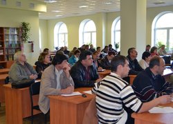 Триває навчання сільських і селищних голів в університеті (18.10.2012)