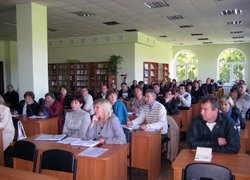 Триває навчання сільських і селищних голів в університеті (18.10.2012)