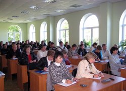 Триває навчання сільських і селищних голів в університеті (18.10.2012)
