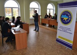 Зустріч із громадською організацією «Всеукраїнське молодіжне об’єднання «Молодь за євроінтеграцію»