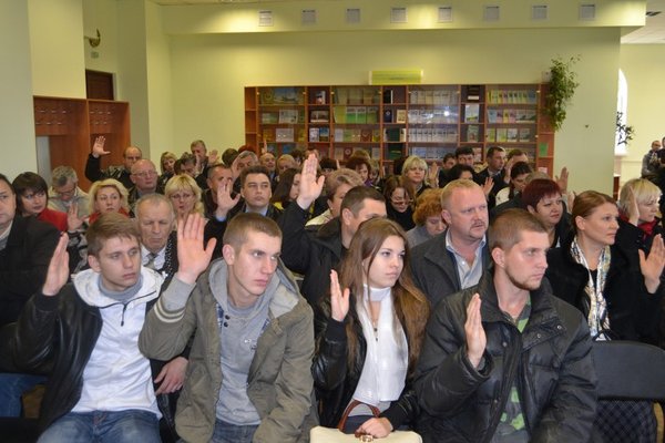 Збори трудового колективу Уманського НУС