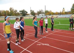 Старт на 800 м
