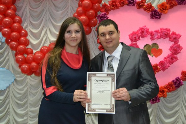 Переможці конкурсу Вікторія та Ігор Садовські