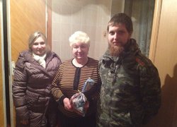Подарунки дітям, батьки яких знаходяться в зоні АТО