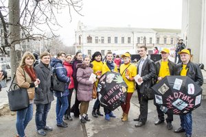 Вулична акція «Студентство – за здоровий спосіб життя»