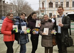 Вулична акція «Студентство – за здоровий спосіб життя»