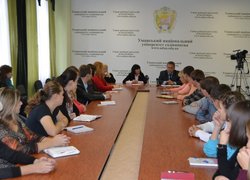 Зустріч студентської молоді Уманського НУС із представниками органів місцевого самоврядування