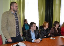 Зустріч студентської молоді Уманського НУС із представниками органів місцевого самоврядування