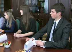 Відбулася традиційна зустріч ректора Уманського НУС з представниками ради студентського самоврядування університету