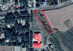 Розподіл території університетського містечка за підрозділами